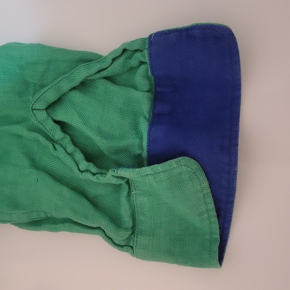 Lauren Ralph Lauren Linen Button Down Shirt 3/4 Sleeve sz S - Picture 8 of 8